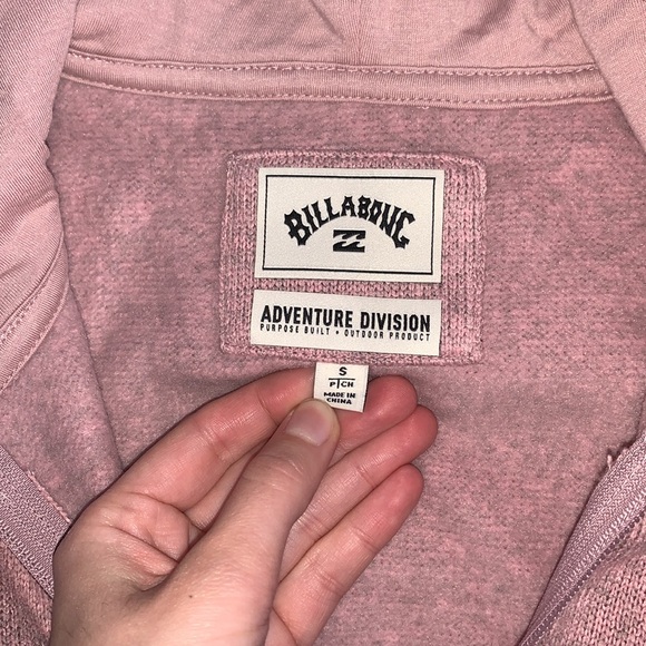 Billabong | Adventure Division Roam Free Pullover Hoodie Pink - Picture 9 of 14